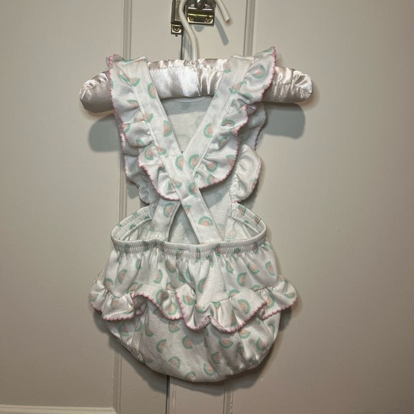 Vintage OshKosh B’Gosh Watermelon Bubble Romper - Picture 2 of 3